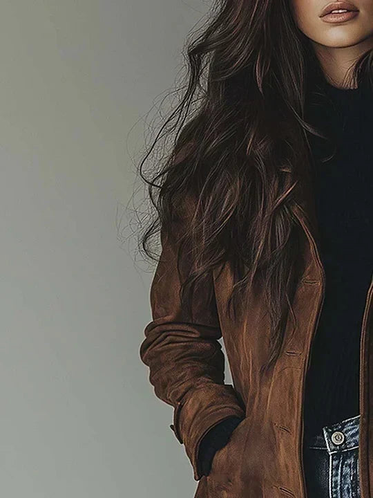 Estelle | Trench en suédine