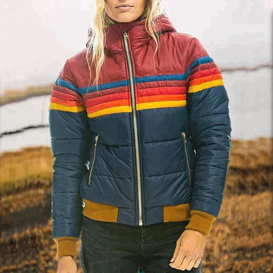 Lucie | Veste à capuche en fausse fourrure
