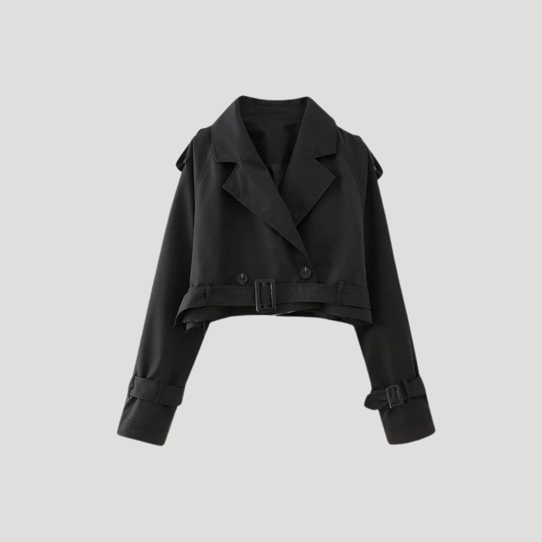 Eugénie | Trench court avec ceinture