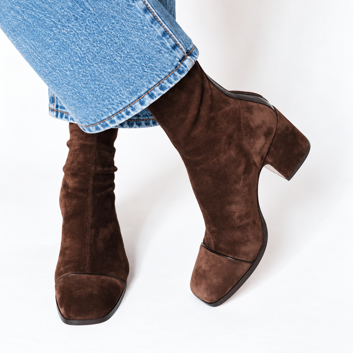 Daria | Bottines à bout carré