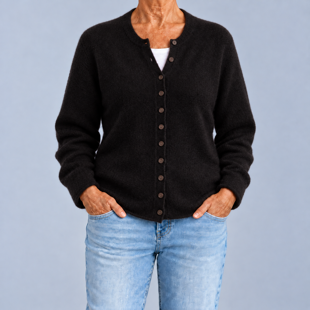 Livia | Cardigan classique en maille