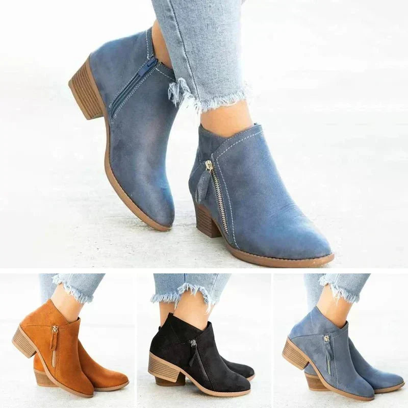 Mona | Bottines à fermeture éclair