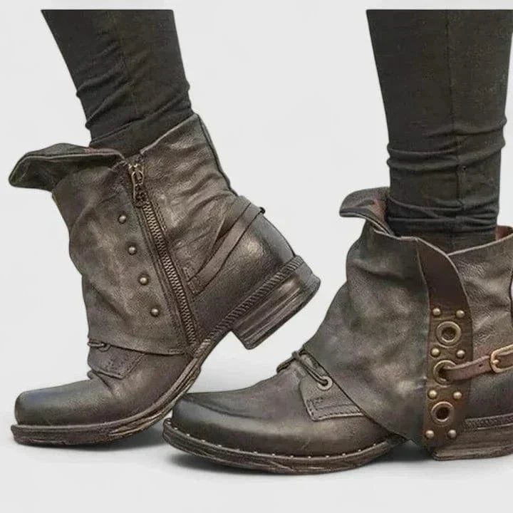 Willa | Bottines en cuir