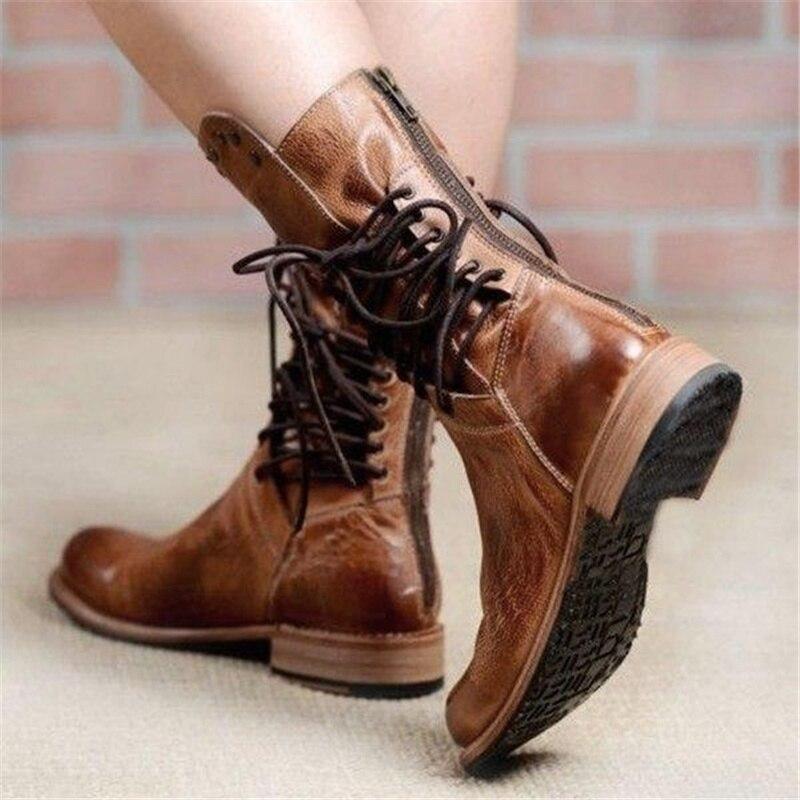 Venetia | Bottines à lacets tricotées en dentelle