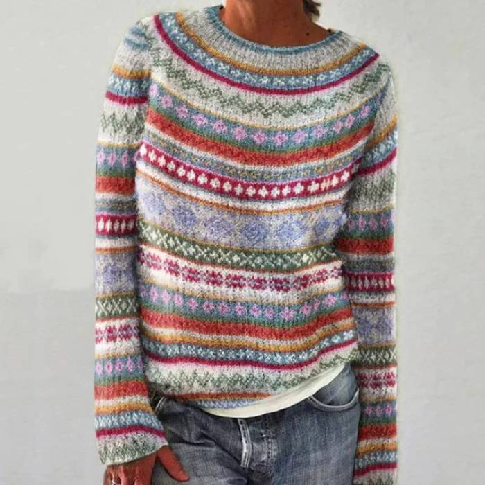 Violet | Pull Vintage Élégant pour Toutes les Occasions