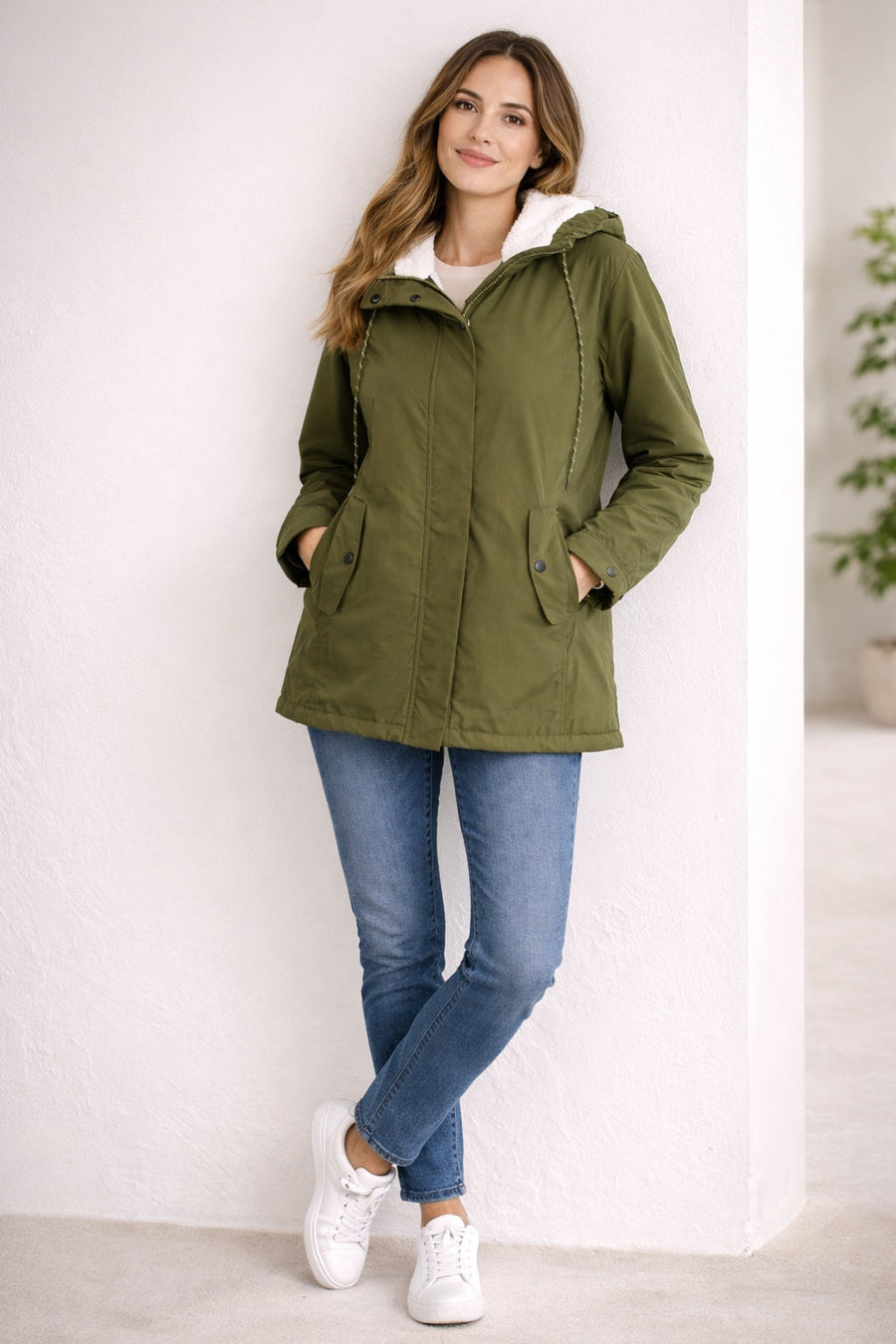 Gabrielle | Parka imperméable doublée de polaire
