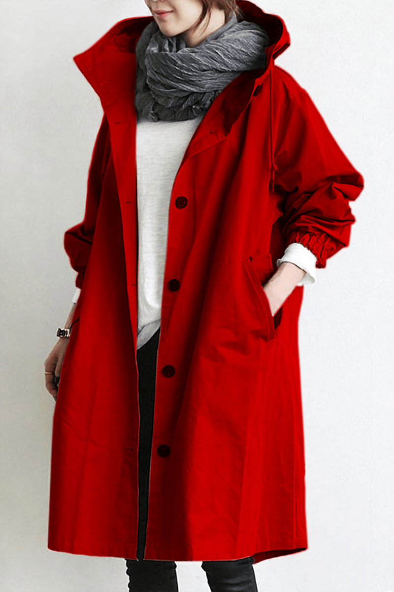 Lucile | Veste légère en coton à capuche