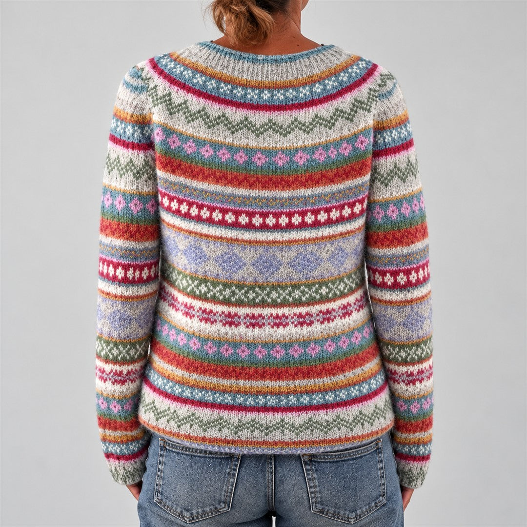 Violet | Pull Vintage Élégant pour Toutes les Occasions