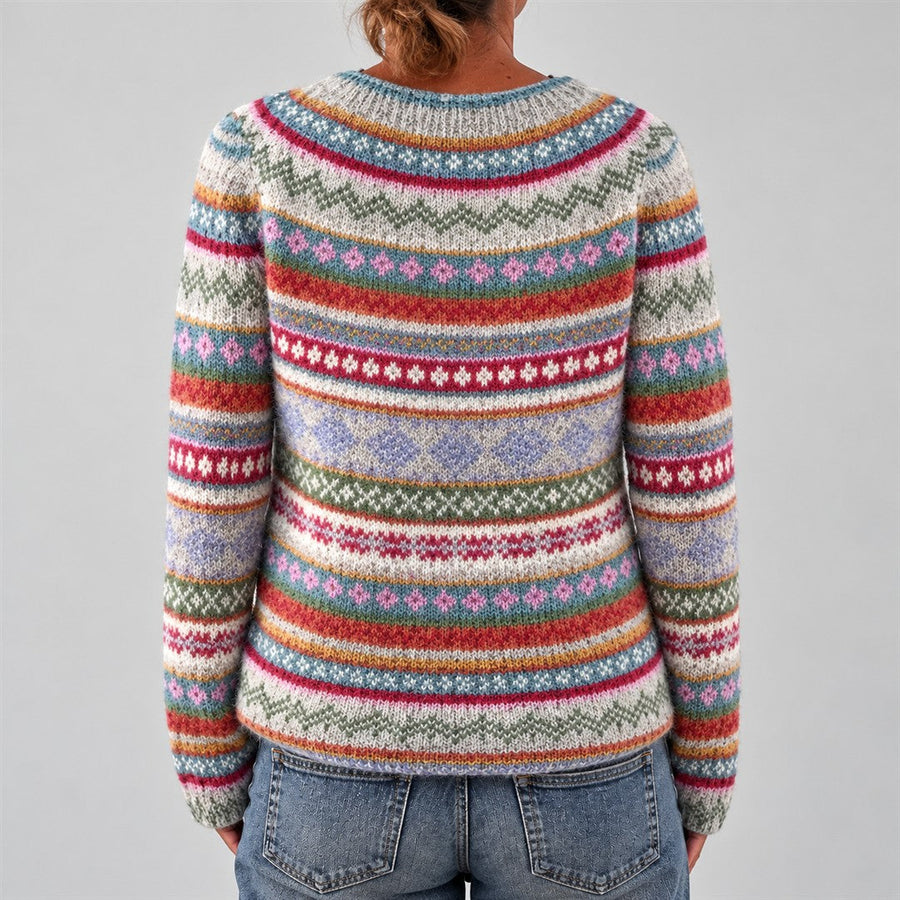 Violet | Pull Vintage Élégant pour Toutes les Occasions
